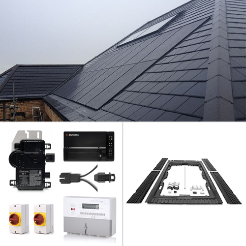 Plug In Solar New Build In Roof (BIPV) Solar Power Kit for Part L Building Regulations