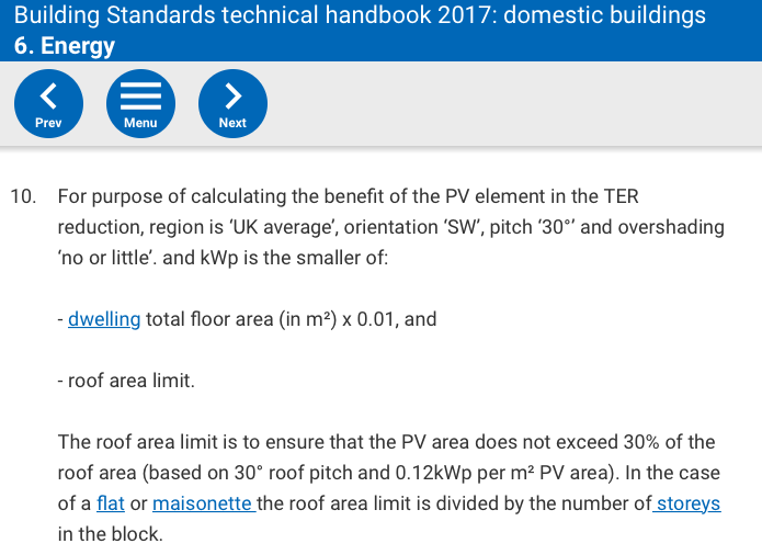 Building Standard 6.1 Scotland