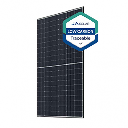 JA Solar 535W Bifacial TOPCon N-Type MMB Half-Cell Traceable Black Framed Solar Panel