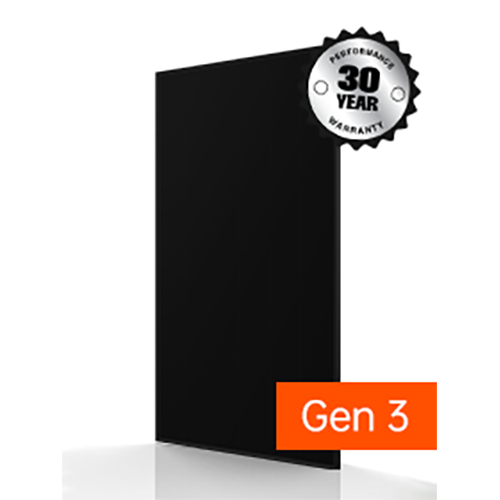 Aiko Neostar 3S 485W N-Type ABC, 54 Cell, Monocrystalline Glass All Black, Gen 3 Solar Panel
