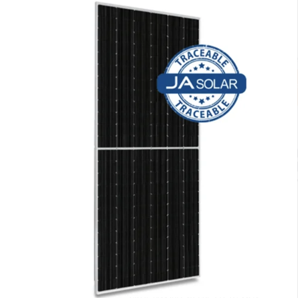 Solar String Mbb JA Solar 610W N-Type Bifacial Double Glass Half-Cell MBB LB MC4 Solar ...