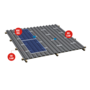 4.30kW (10 Panel) Hybrid Solar Power Kit with 5.2kWh Battery Storage (for Metal/Wooden Roofs)