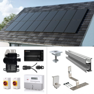 Plug-In Solar 2.25kW (5 Panel) New Build Developer Solar Power Kit for Part L Building Regulations (Enphase Micro-Inverters)