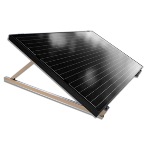 Plug-In Solar 450W (1 Panel) New Build Solar Power Kit with Adjustable Mounts for Ground/Flat Roof (Enphase Micro-Inverter)