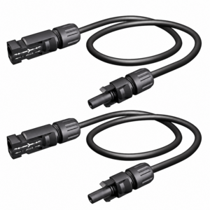 Interconnect 4mm2 Solar PV Cable with Staubli MC4 Connectors - 5M (Pair)