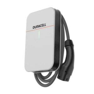Duracell Energy DuraCharger Tethered 7kW Electric Vehicle Charger (White)
