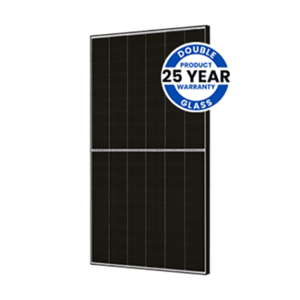 JA Solar 440W N-Type Double Glass Bifacial Monocrystalline LB Solar Panel (Black Frame)